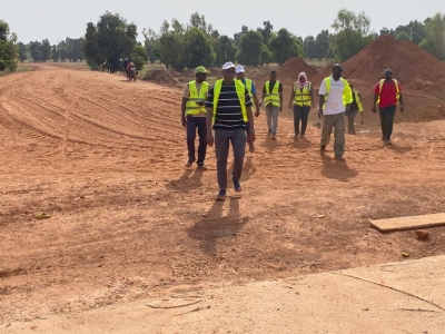 Régions des Hauts-Bassin et de la Boucle du Mouhoun : le Directeur Général de l’Agetib sur les chantiers en cours.